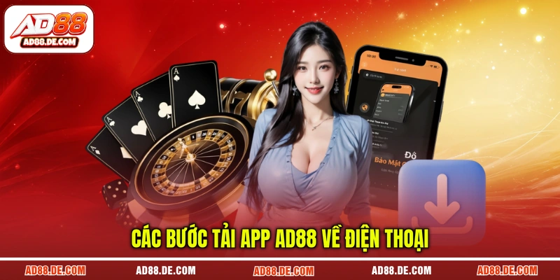Các bước tải app AD88 về điện thoại